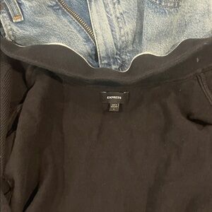 Express Black Hoodie
